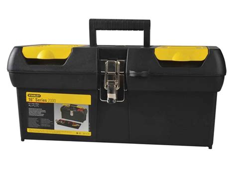 stanley series 200 metal latch tool box 16|16 inch tool box.